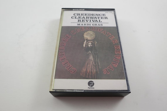 Vintage 1983 Cassette Tape Creedence Clearwater Revival Mardi Gras Rare Spain Pressing
