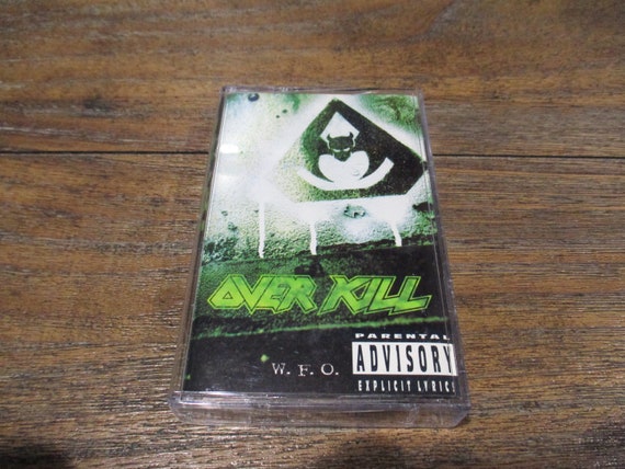 Vintage 1980's Overkill Cassette Tapes Taking Over W.F.O. Sold Individually