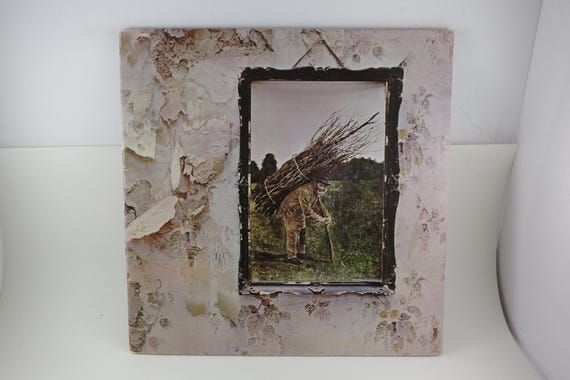 Vintage 1971 LP Vinyl Record Led Zeppelin IV (Untitled) EX