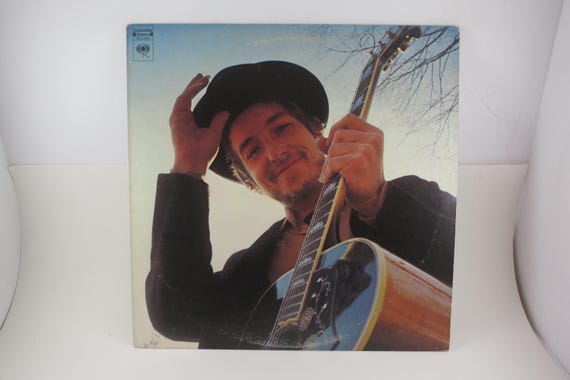Vintage 1972 Vinyl LP Record Nashville Skyline Bob Dylan EX+