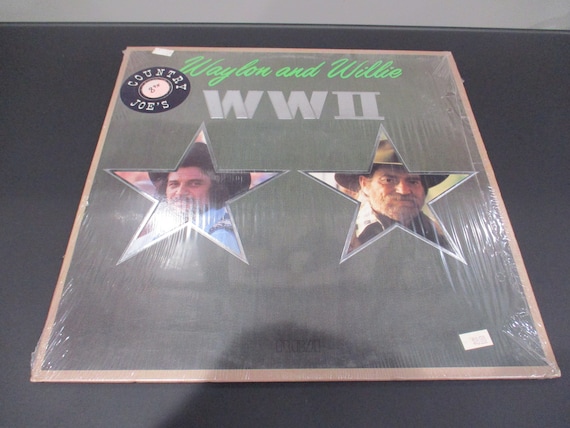Vintage 1982 Vinyl LP Record Waylon & Willie II Excellent Condition Waylon Jennings Willie Nelson In Shrink 60818