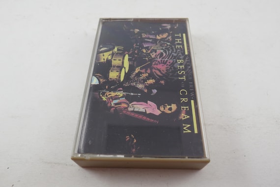 1980's Cream Cassette Tapes Disraeli Gears Goodbye Cream Eric Clapton Sold Individually