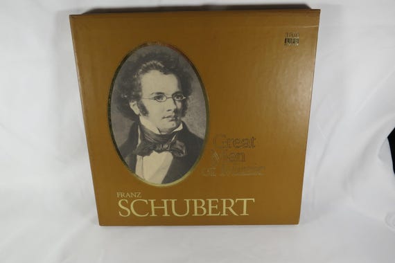 1976 Franz Schubert Vinyl LP Box Set: Gre8t Men of Music Time Life EX+