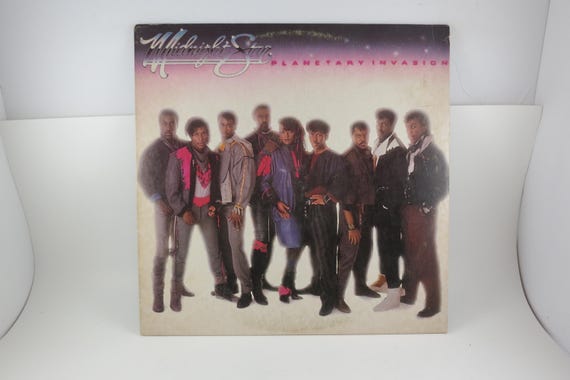 Vintage Midnight Star 'Planetary Invasion' Vinyl LP Record, 1984