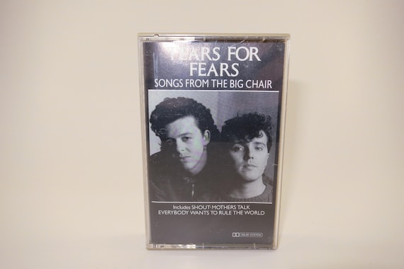 Vintage Tears For Fears Cassette Tape - Songs From The Big Chair