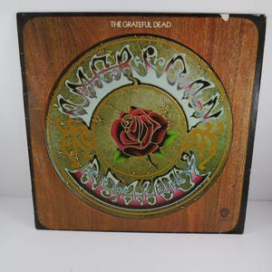 1970 LP Vinyl Record The Grateful Dead American Beauty Excellent Plus Condition Green Label Original German Pressing Rare 71186