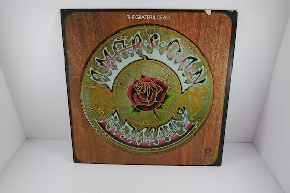 Vintage 1970 LP Vinyl Record The Grateful Dead American Beauty Excellent Plus Condition Green Label Original German Pressing Rare 71186
