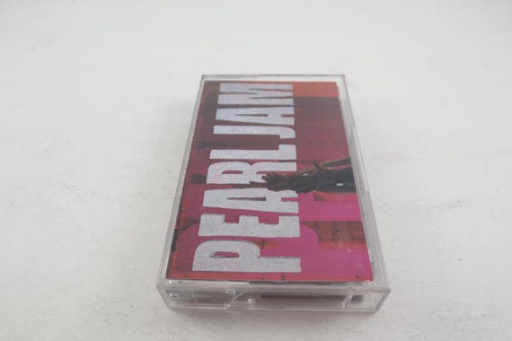 Vintage 1991 Cassette Tape Ten Pearl Jam