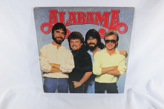 1986 Vinyl LP Record Alabama The Touch EX