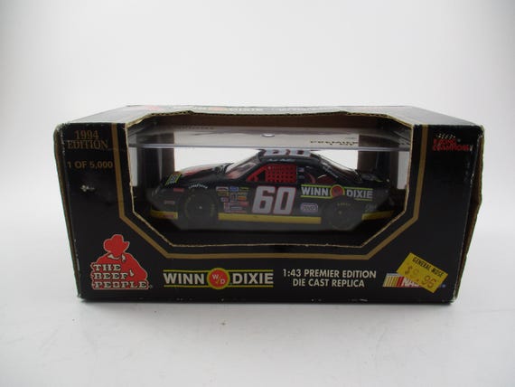 Vintage 1994 Racing Champions 1:43 Scale Diecast Mark Martin No 60 Winn Dixie The Beef People New In Original Boxes
