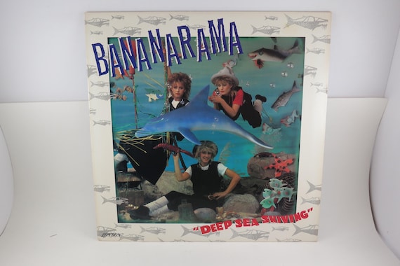 Vintage 1983 Vinyl LP Record Bananarama Deep Sea Skiving Near Mint Condition Original Pressing
