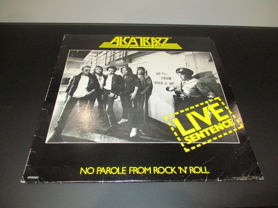 Vintage 1989 Vinyl LP Record No Parole from Rock N Roll Live Sentence Alcatrazz Hard Rock Excellent Condition Malmsteen Promo Copy 58166
