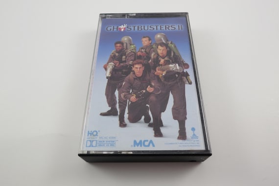 Vintage 1989 Ghostbusters II Cassette Tape Soundtrack