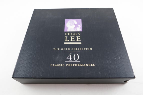 1997 CD Box Set Peggy Lee-The Gold Collection: 40 Classic Performances
