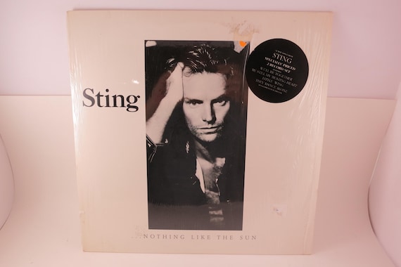 Vintage 1987 Vinyl LP Record Sting Nothing Like The Sun 2LP Set Excellent Condition 71565