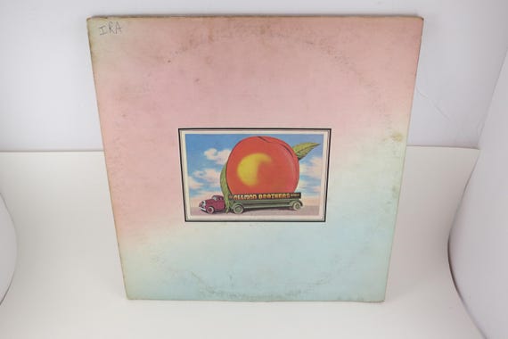 Vintage 1972 Vinyl LP Record Eat A Peach The Allman Brothers Band