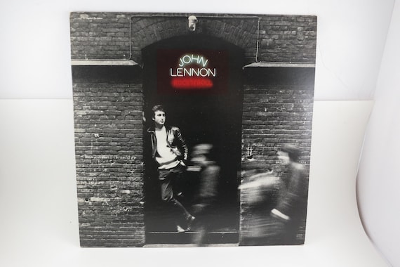 Vintage 1980 Vinyl LP Record John Lennon Rock N Roll EX