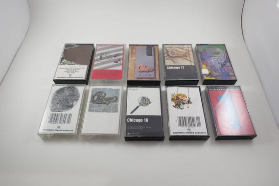Vintage Chicago Cassette Tapes: 80/90s Greatest Hits - Sold Individually