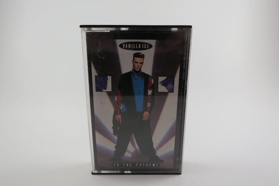 1990's Vanilla Ice Cassette Tapes To the Extreme Extremely Live Sold Individually