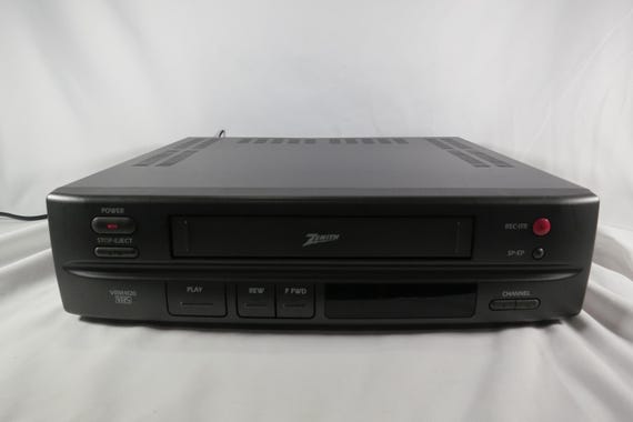 1995 Zenith VCR: Four Head Hi Fi Stereo Video Cassette Recorder