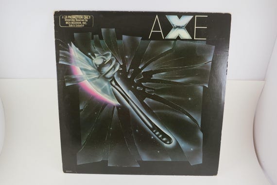 Vintage Axe Vinyl LP: 1979 Self Titled Debut Album, Promo Copy
