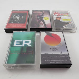 Soundtracks of the 80&#39;s and 90&#39;s Cassette Tapes E Eddie and the Cruisers Empire of the Sun ER More Sold Individually