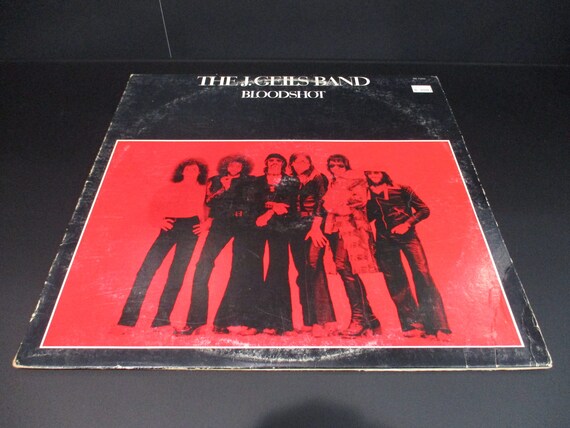 Vintage 1973 Vinyl LP Record Bloodshot The J Geils Band Excellent Condition 68828