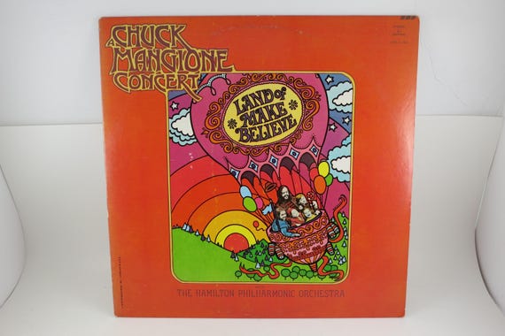 Vintage 1973 Chuck Mangione 'Land of Make Believe' Vinyl LP
