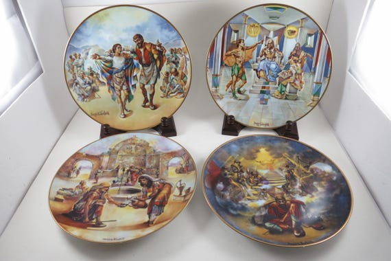 Complete Set of 12 Yiannis Koutsis Creation Plate Series Calhoun Collectors Society Matching Serial #'s