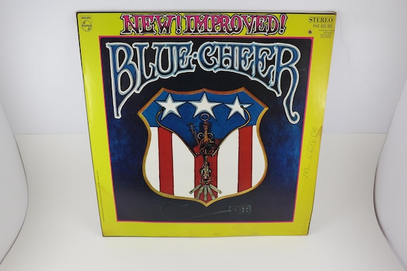 Vintage 1969 Vinyl LP Record New! Improved! Blue Cheer Original Pressing
