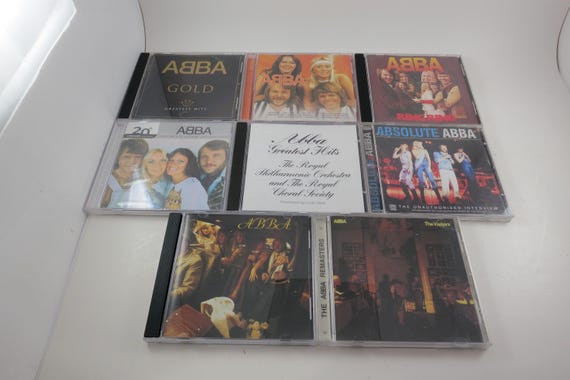 Vintage ABBA CD: Greatest Hits, Ring Ring, Gold - 1980s/90s
