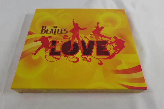 2006 The Beatles Love CD Set DVD 28 Page Booklet Slip Case