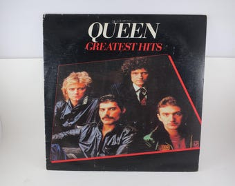 Queen Greatest Hits LP Record Vinyl Album 1981 Fat Bottomed Don't