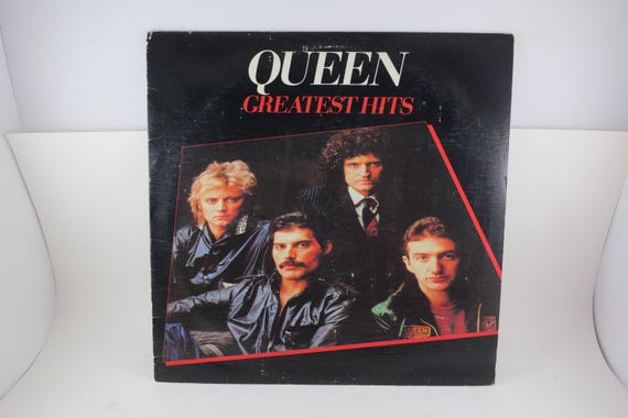 Vintage 1981 Vinyl Record Queen Greatest Hits Very Good Condition Original US Pressing Fair Cover 71684
