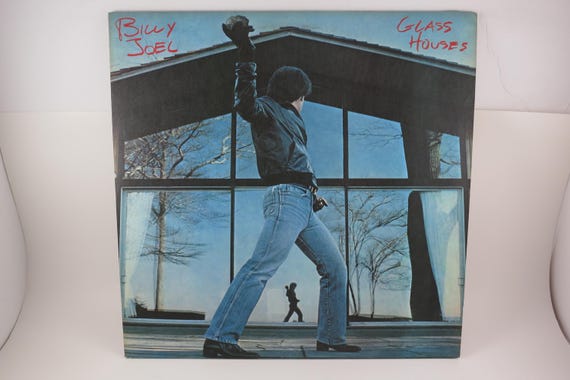 Vintage 1980 Vinyl LP Record Billy Joel Glass Houses Near Mint Condition