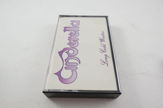 Vintage 1980's Cinderella Cassette Tapes Excellent Condition Long Cold Winter Night Songs Heartbreak Station Still Climbing Sold Individuall