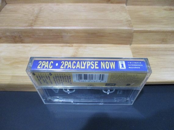 1991 Cassette Tape 2Pac 2PACALYPSE Now Original Pressing 2-Pac Shakur Rare Like New Condition
