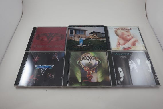 6 Vintage Van Halen CD Collection 1984 Live OU812 More