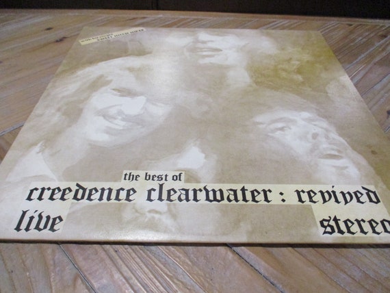 Vintage 1974 Vinyl LP Record Creedence Clearwater Revived Live Unofficial Stereo Pressing Excellent Condition Rare 53990