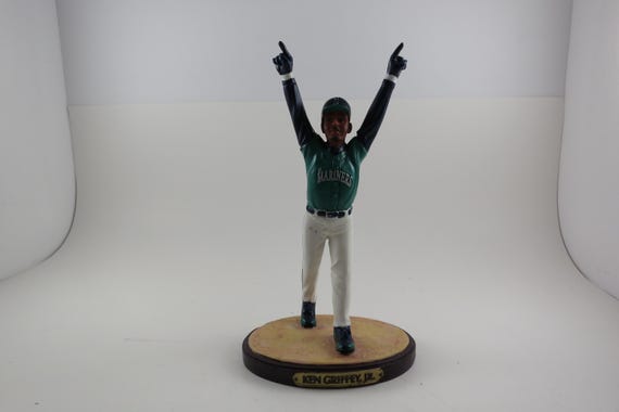 Vintage FSN Mariners Memorable Moments Figure of Ken Griffey Jr 10th Anniversary 8/24/95 IOB Mint Condition