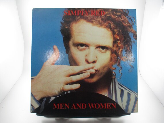 Vintage 1987 Vinyl LP Record Simply Red Men and Women Excellent Condition 63217