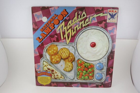 Vintage National Lampoon Radio Dinner LP - 1972 Vinyl Record
