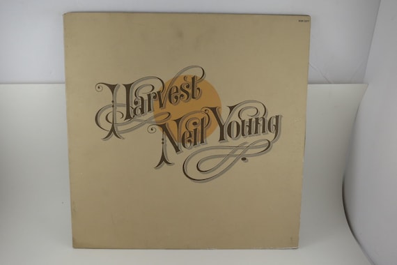 Vintage 1975 Neil Young Harvest Vinyl LP Record EX