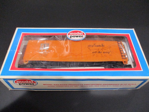 Vintage Model Power Trains HO Scale SFRD Santa Fe Reefer Car #641 New In Original Box