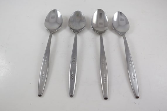 Ekco Eterna Stainless Steel Teaspoons - Set of 4