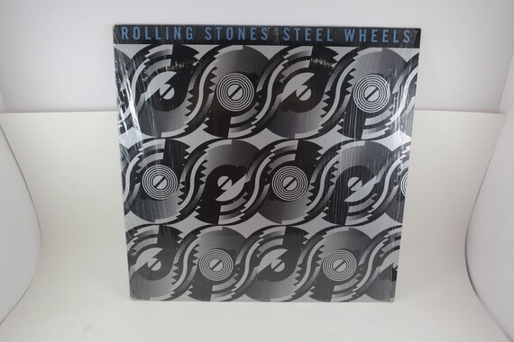 Vintage 1989 Vinyl LP Record Steel Wheels The Rolling Stones Near Mint Condition In Shrink 71685