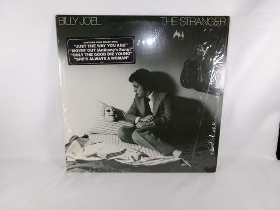 1977 Billy Joel Vinyl LP Record The Stranger Shrink Hype Sticker EX