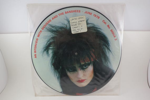 Vintage Siouxsie & The Banshees Interview Picture Disc Vinyl LP - 1984