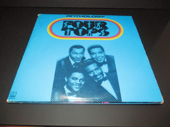 Vintage 1974 Vinyl LP Record Set The Four Tops Anthology Excellent Condition Three Record Set with Original Book 70081