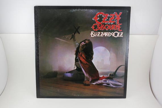 Vintage 1981 Vinyl LP Record Ozzy Osbourne Blizzard of Ozz NM